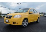 2010 Summer Yellow Chevrolet Aveo LT Sedan #68469424