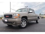 2001 Pewter Metallic GMC Sierra 1500 SLT Extended Cab 4x4 #68469418