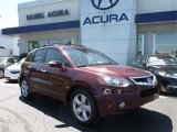 2009 Basque Red Pearl Acura RDX SH-AWD Technology #68523596