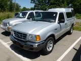 2002 Silver Frost Metallic Ford Ranger XLT Regular Cab #68523583