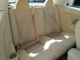2010 Chrysler Sebring Limited Hardtop Convertible Rear Seat