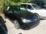 2009 Ebony Black Ford Focus SES Coupe #68523563