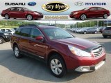 2012 Ruby Red Pearl Subaru Outback 3.6R Limited #68523529