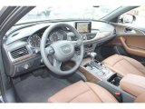 2013 Audi A6 3.0T quattro Sedan Nougat Brown Interior