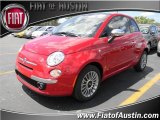 2012 Rosso Brillante (Red) Fiat 500 Lounge #68523505