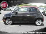 2012 Nero (Black) Fiat 500 c cabrio Pop #68523495