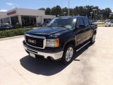 2010 Carbon Black Metallic GMC Sierra 1500 SLT Crew Cab 4x4 #68523225