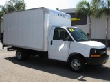 2008 Summit White Chevrolet Express Cutaway 3500 Commercial Moving Van #68522861
