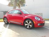 2012 Tornado Red Volkswagen Beetle Turbo #68523445