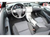 2007 Toyota Solara Sport V6 Convertible Dark Charcoal Interior