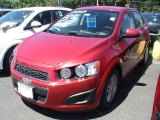 2012 Crystal Red Tintcoat Chevrolet Sonic LT Sedan #68522786