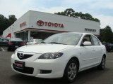 Rally White Mazda MAZDA3 in 2007