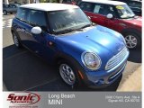 2012 Lightning Blue Metallic Mini Cooper Hardtop #68523100