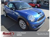 2012 Lightning Blue Metallic Mini Cooper S Coupe #68523099