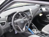 2013 Hyundai Veloster  Gray Interior