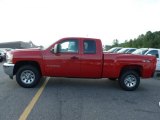 2012 Victory Red Chevrolet Silverado 1500 LS Extended Cab 4x4 #68523364