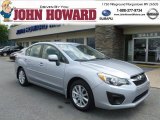 2012 Ice Silver Metallic Subaru Impreza 2.0i Premium 4 Door #68579560