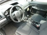 2012 Subaru Impreza 2.0i Premium 4 Door Black Interior