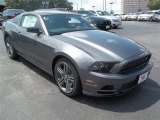 Sterling Gray Metallic Ford Mustang in 2013