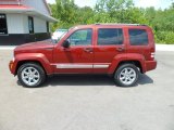 2008 Inferno Red Crystal Pearl Jeep Liberty Limited 4x4 #68579822