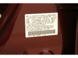 2010 MDX Color Code for Dark Cherry Pearl - Color Code: R529PX