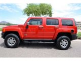 2010 Hummer H3 Victory Red