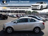 2012 Silver Ice Metallic Chevrolet Sonic LS Sedan #68579809