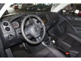 2013 Volkswagen Tiguan S Black Interior
