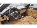 2007 Porsche 911 Turbo Coupe Black/Sand Beige Interior