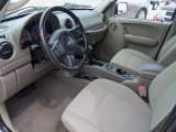 2007 Jeep Liberty Sport 4x4 Khaki Interior