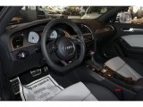 2013 Audi S4 3.0T quattro Sedan Black/Lunar Silver Interior