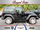 2012 Black Jeep Wrangler Sport 4x4 #68579210
