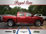 2012 Deep Cherry Red Crystal Pearl Dodge Ram 1500 Express Crew Cab 4x4 #68579203