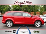 2012 Brilliant Red Tri-Coat Pearl Dodge Journey SXT #68579196