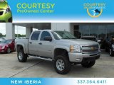2008 Silver Birch Metallic Chevrolet Silverado 1500 LT Crew Cab 4x4 #68579773