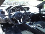 2013 Mercedes-Benz C 250 Coupe Black Interior