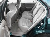 2000 Honda Civic VP Sedan Rear Seat