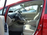 2011 Toyota Prius Hybrid IV Bisque Interior