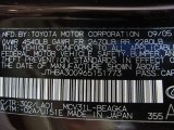 2006 ES Color Code for Black Garnet Pearl - Color Code: 3Q2