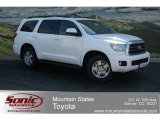 2012 Super White Toyota Sequoia SR5 4WD #68579058