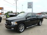 2011 Brilliant Black Crystal Pearl Dodge Ram 1500 Sport Quad Cab 4x4 #68579390