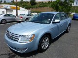 Light Ice Blue Metallic Ford Taurus in 2008