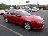 2012 Red Candy Metallic Ford Fusion SE #68579329