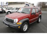 2006 Inferno Red Pearl Jeep Liberty Sport 4x4 #6828424
