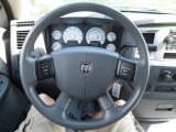 2009 Dodge Ram 2500 Big Horn Edition Quad Cab 4x4 Steering Wheel