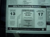 2012 Chevrolet Express LT 1500 AWD Passenger Van Window Sticker