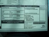 2012 Chevrolet Express LT 1500 AWD Passenger Van Window Sticker