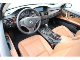 2012 BMW 3 Series 335i xDrive Coupe Saddle Brown Interior