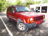 1999 Flame Red Jeep Cherokee Classic 4x4 #68630677