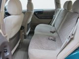 2000 Subaru Forester 2.5 S Rear Seat